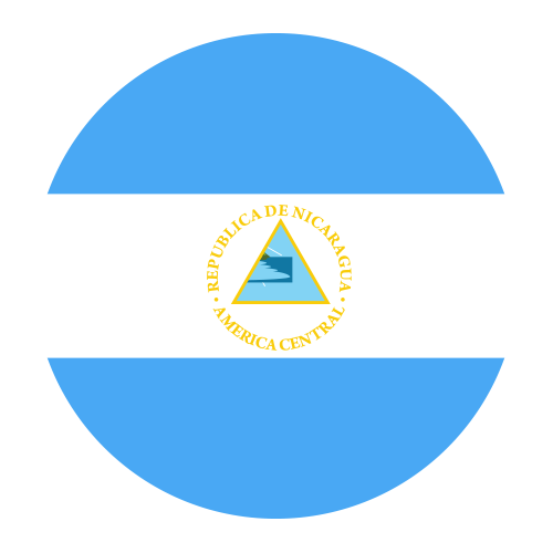 Imagen que muestra la bandera de Nicaragua